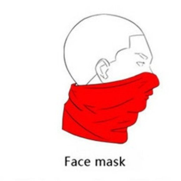 10-IN-1 FASHION ACCESSORY BIKER COVER FACE MASK - Picture 3 of 7